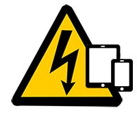 pericolo di danni elettrici allo smartphone
